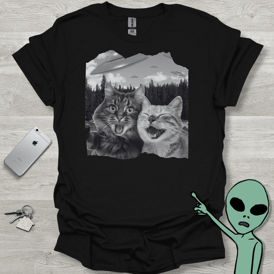 Cats Selfie Funny UFOs