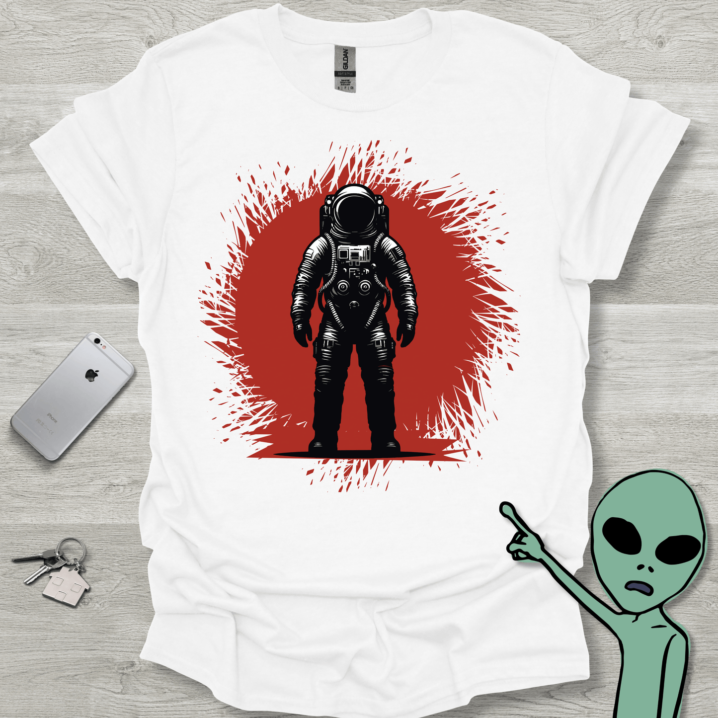 Space Astronaut Red