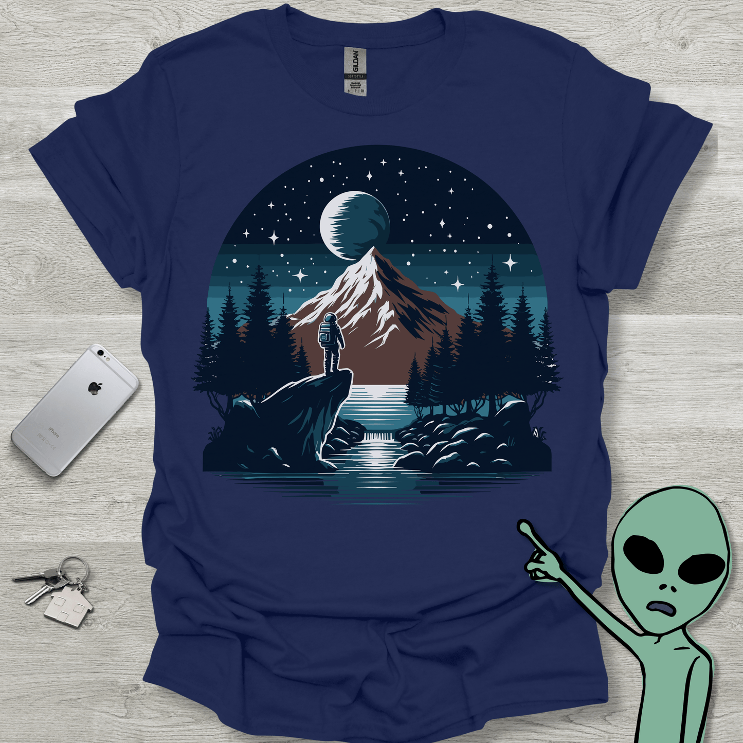 Moon Space Mountain