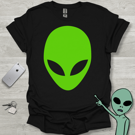 Green Alien Head