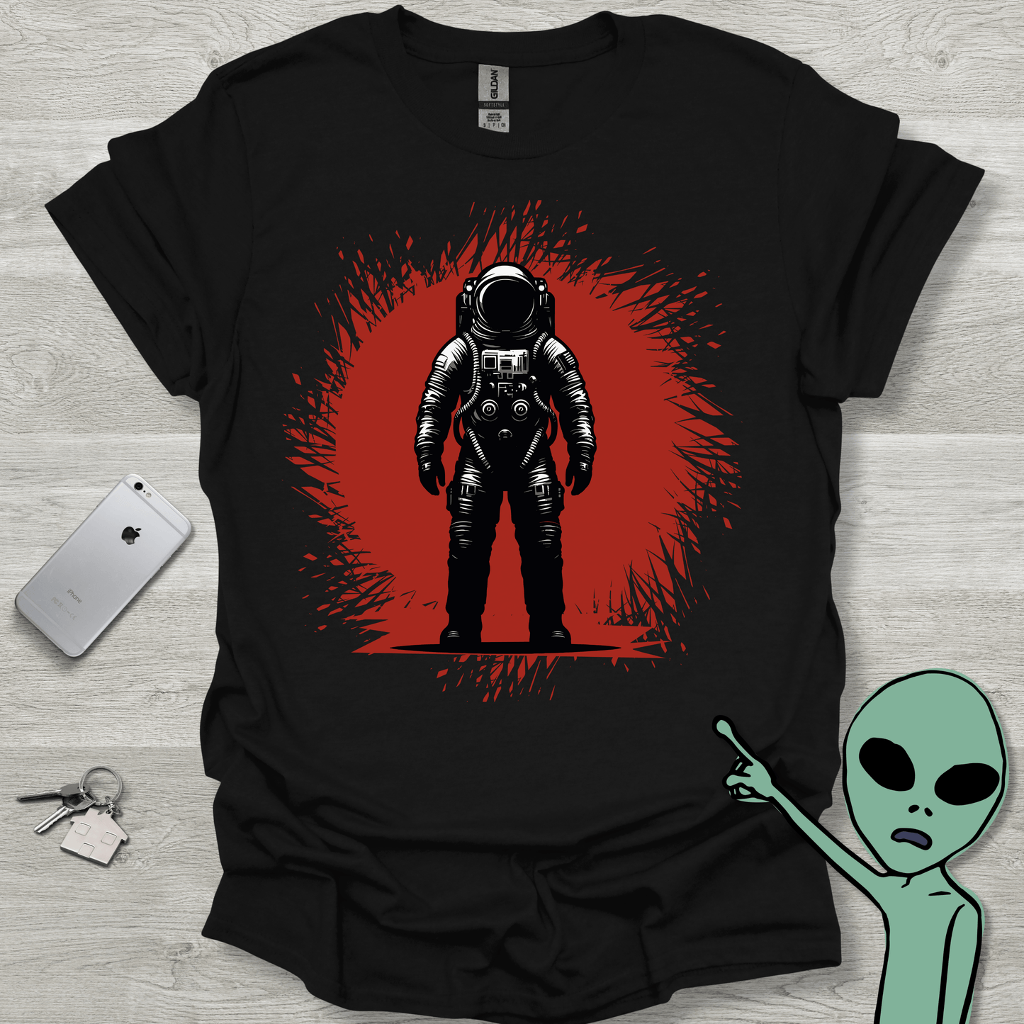 Space Astronaut Red