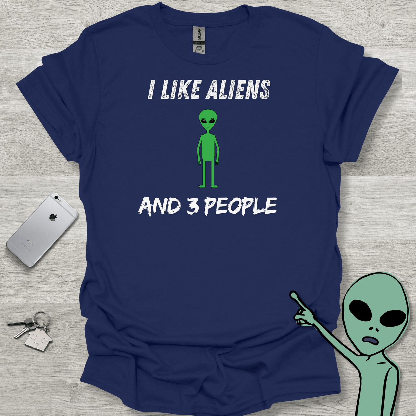 I Like Aliens and 3 People
