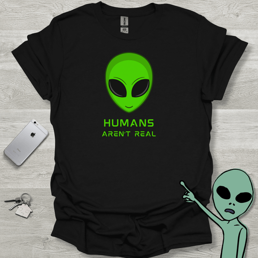Humans Aren't Real