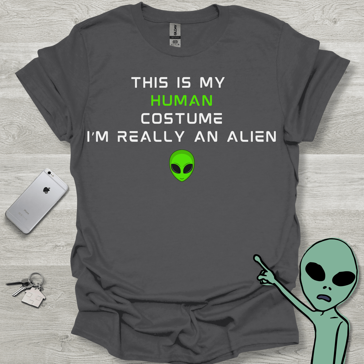 Human Costume Alien