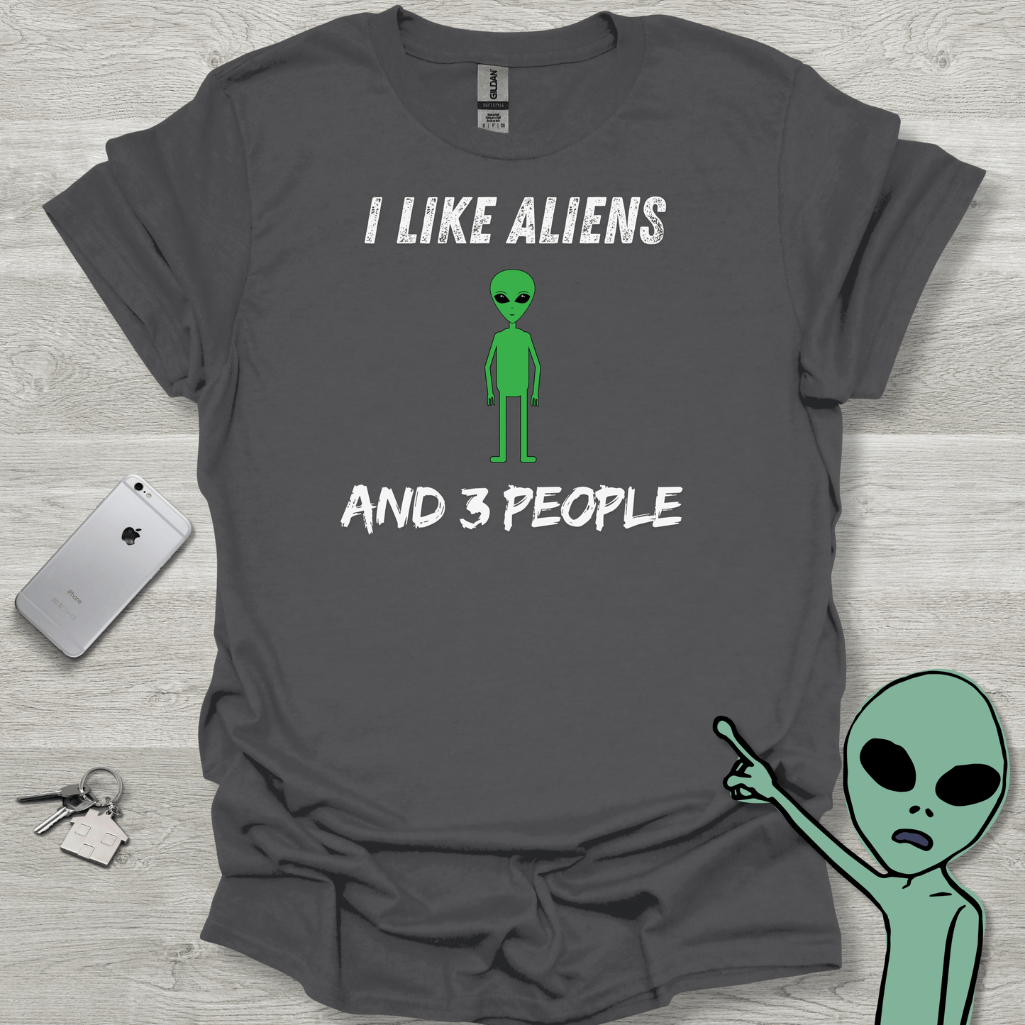 I Like Aliens and 3 People