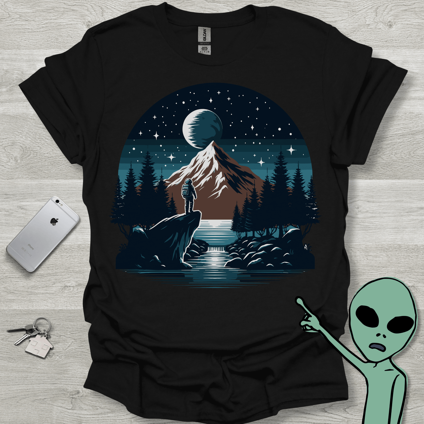 Moon Space Mountain