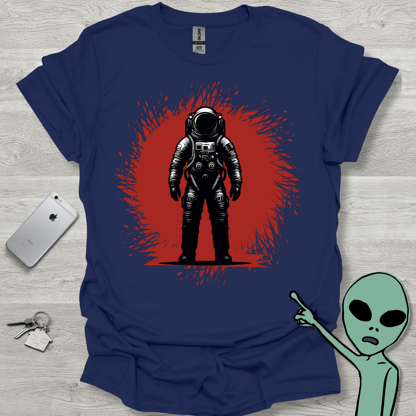 Space Astronaut Red