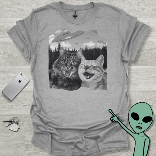 Cats Selfie Funny UFOs