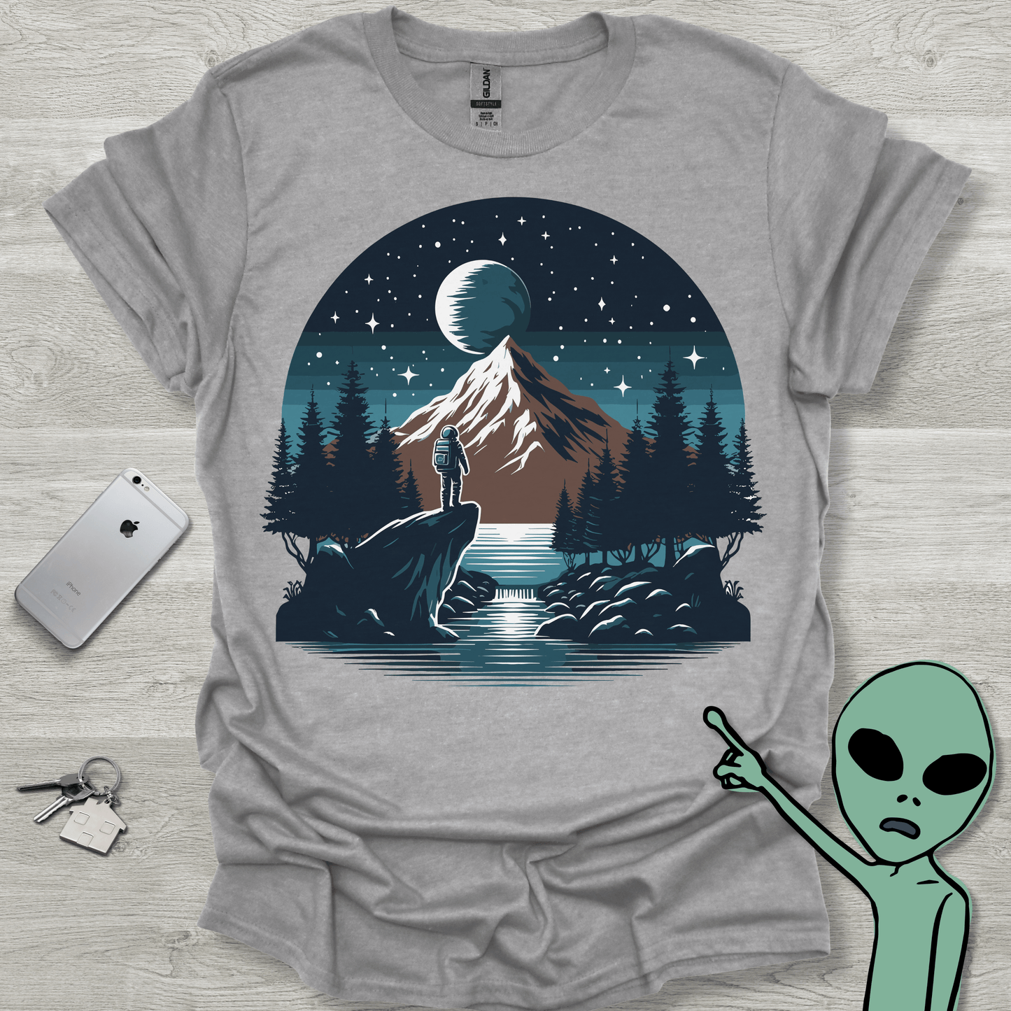 Moon Space Mountain