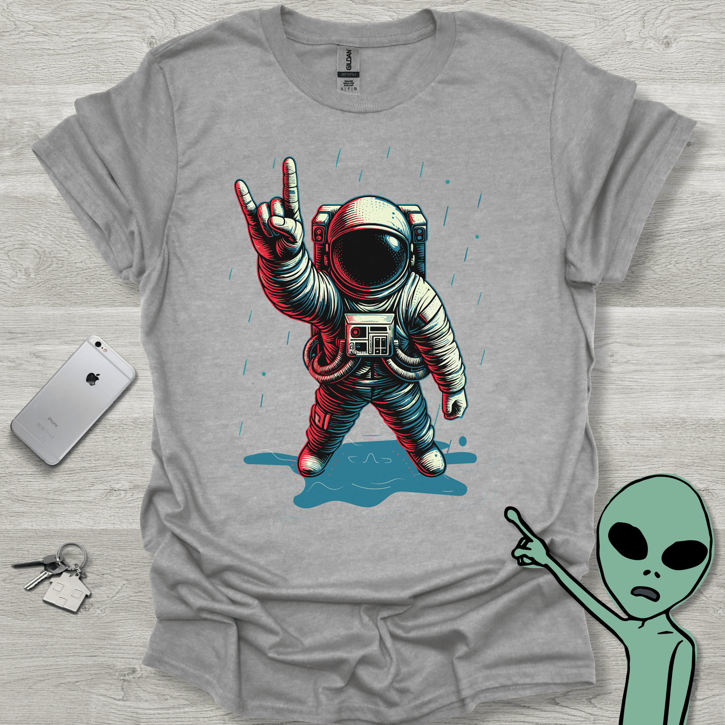 Astronaut Rain