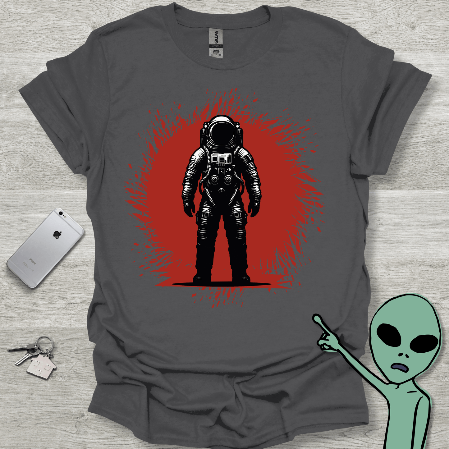 Space Astronaut Red