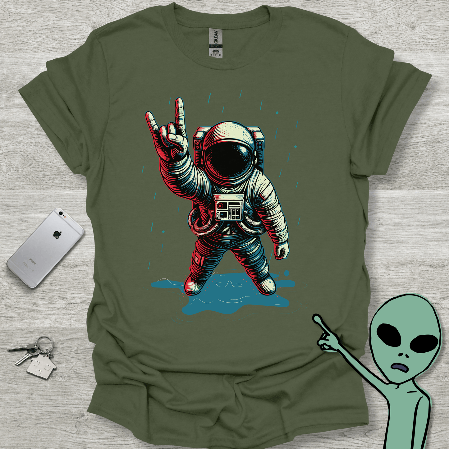 Astronaut Rain