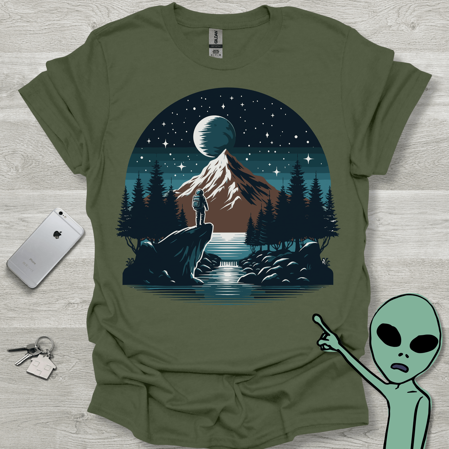 Moon Space Mountain