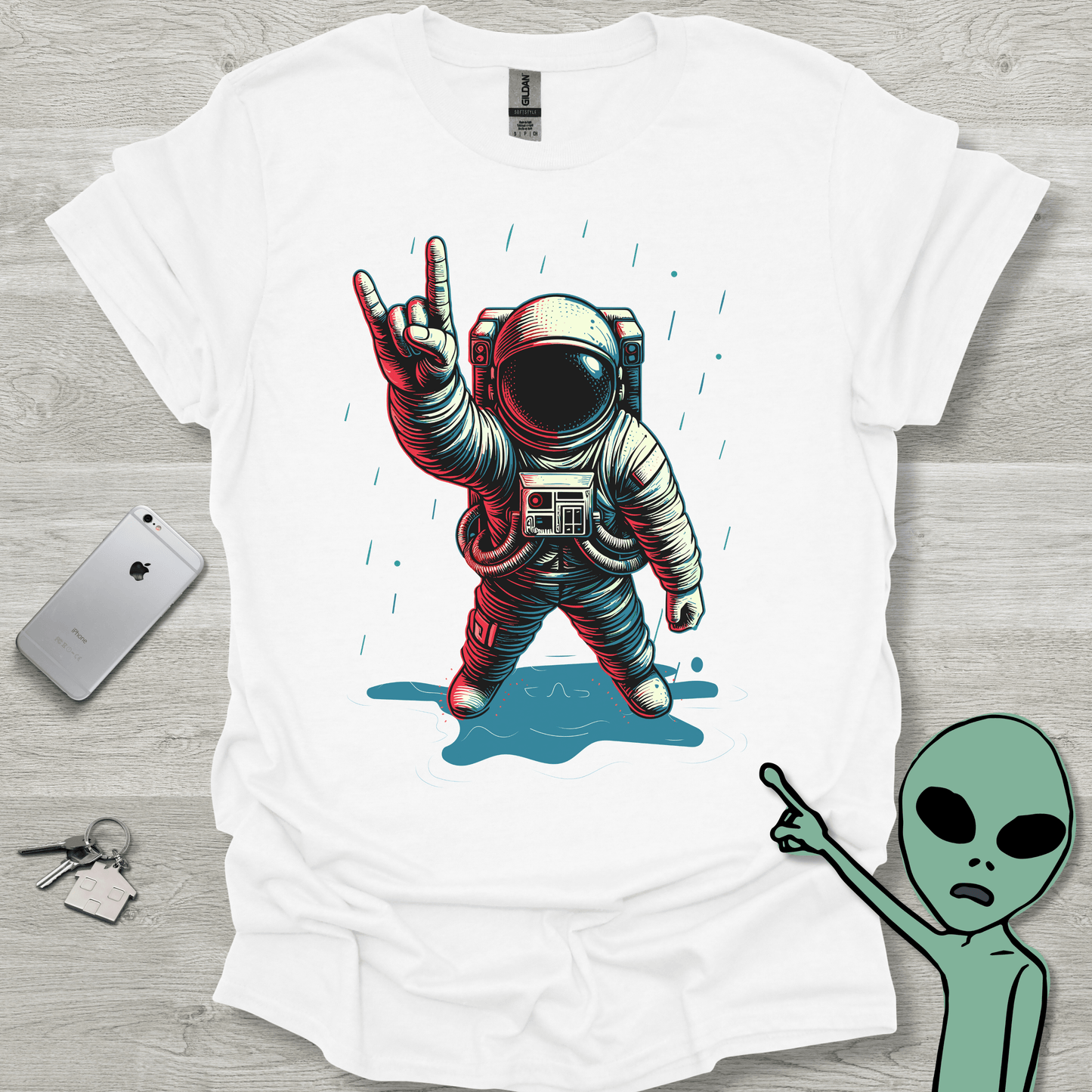 Astronaut Rain
