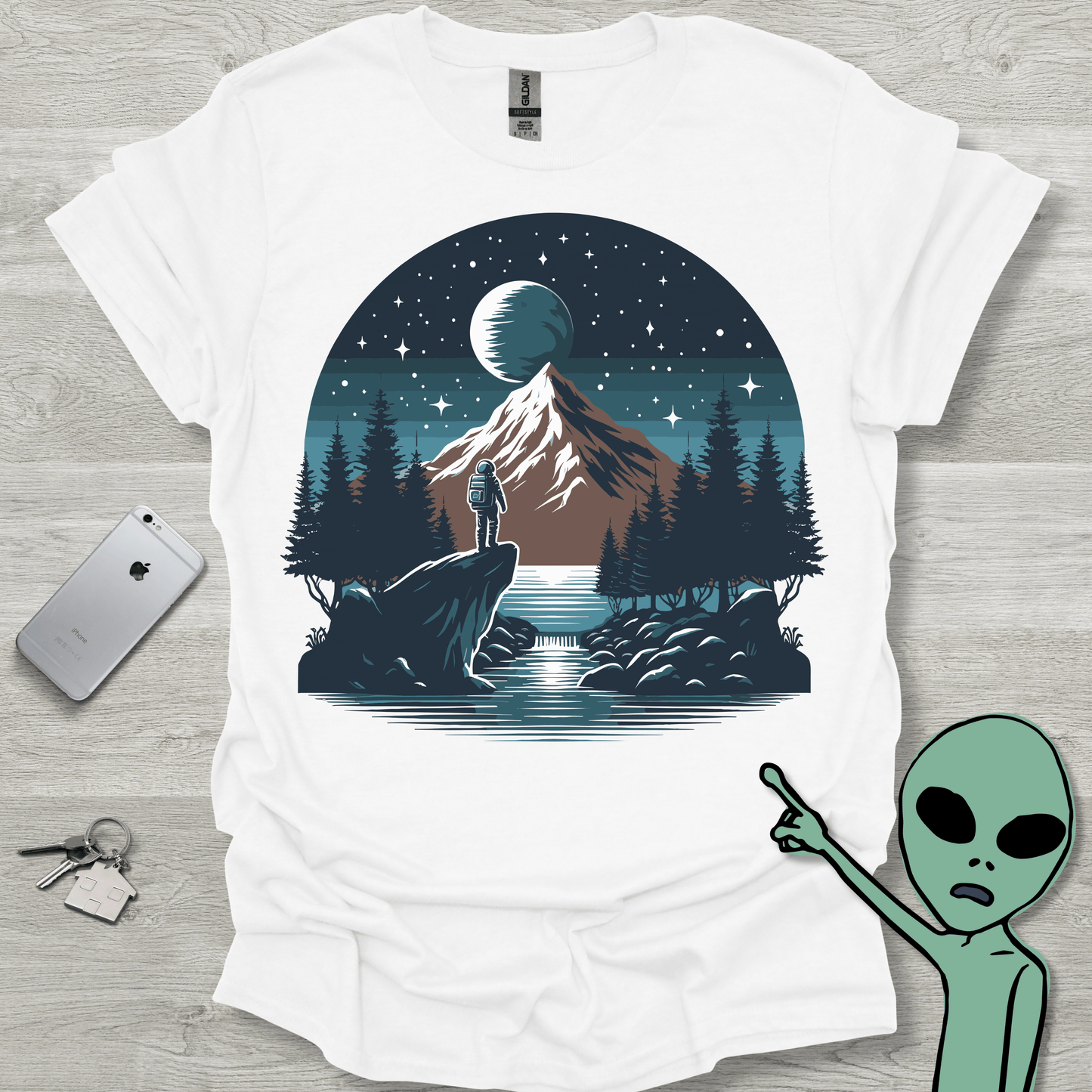 Moon Space Mountain